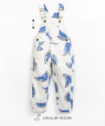Twill jumpsuit with chest pocket