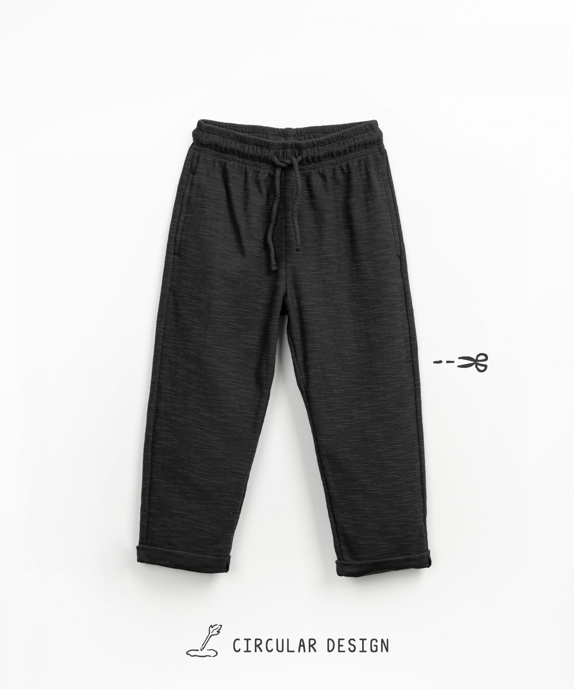 Pantaln de punto en algodn orgnico
