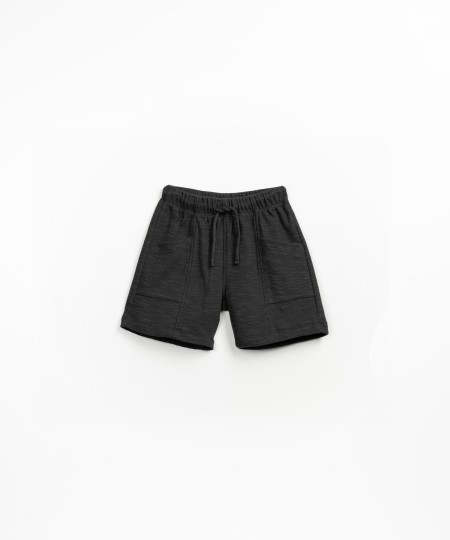 Jersey shorts with front pockets