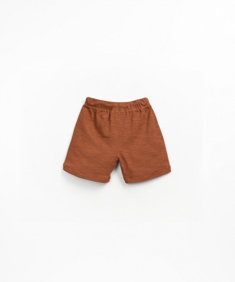 Jersey shorts with front pockets
