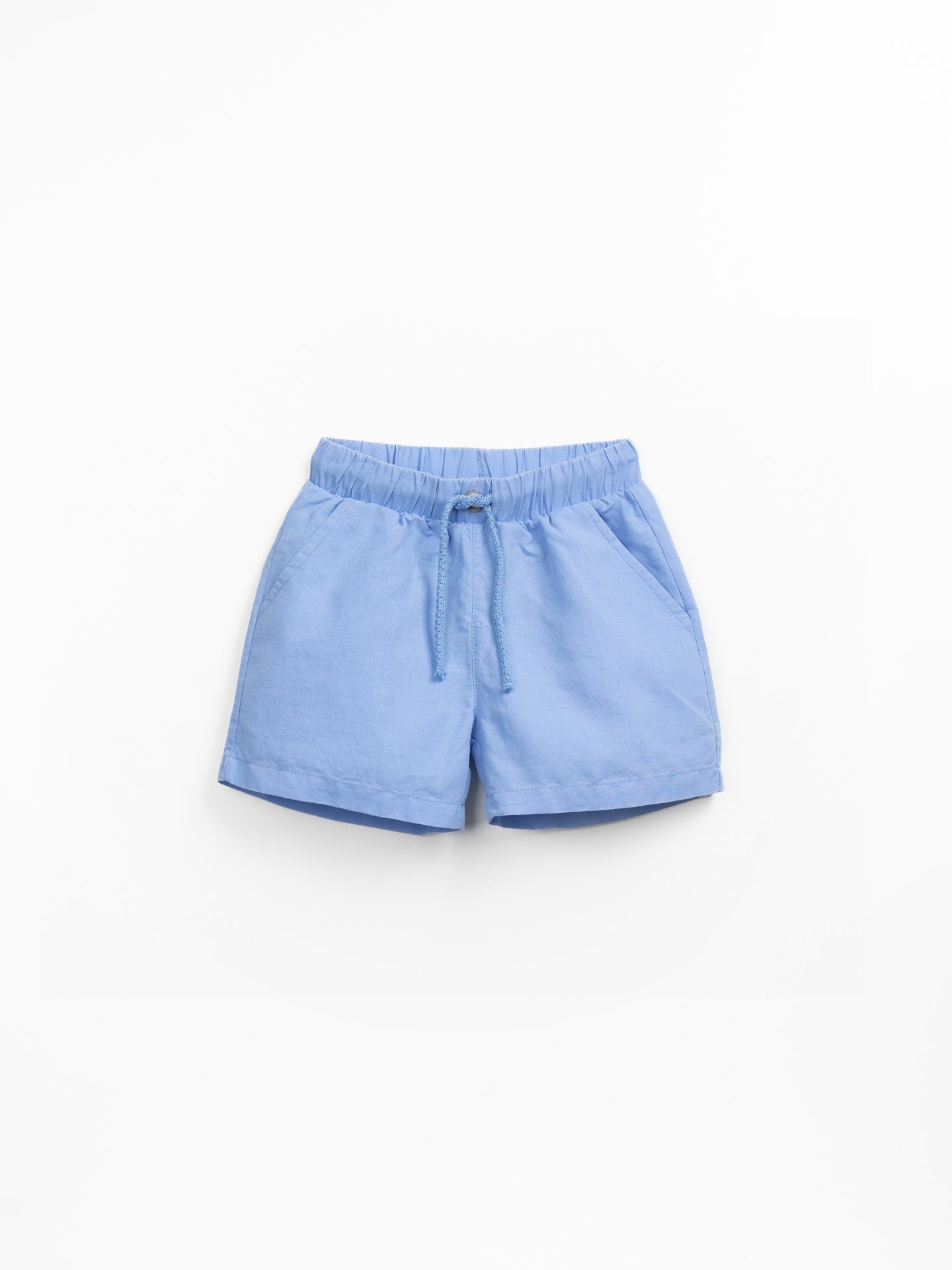 Pantaloncini in tessuto con lino