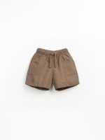 Pantaloncini in tessuto con cordino regolabile Pantaloncini in tessuto con cordino regolabile