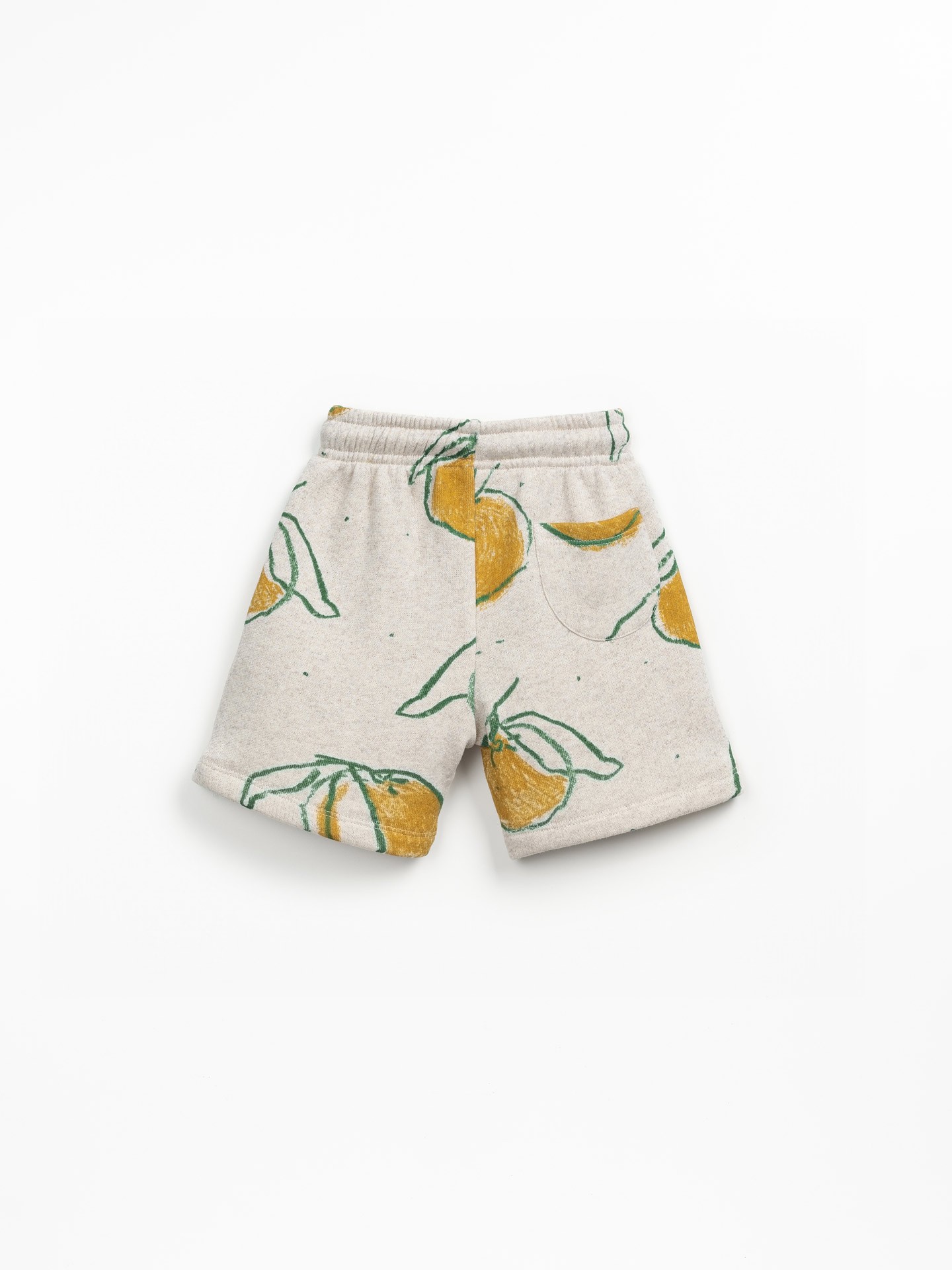 Short en mélange de coton et fibres recyclées