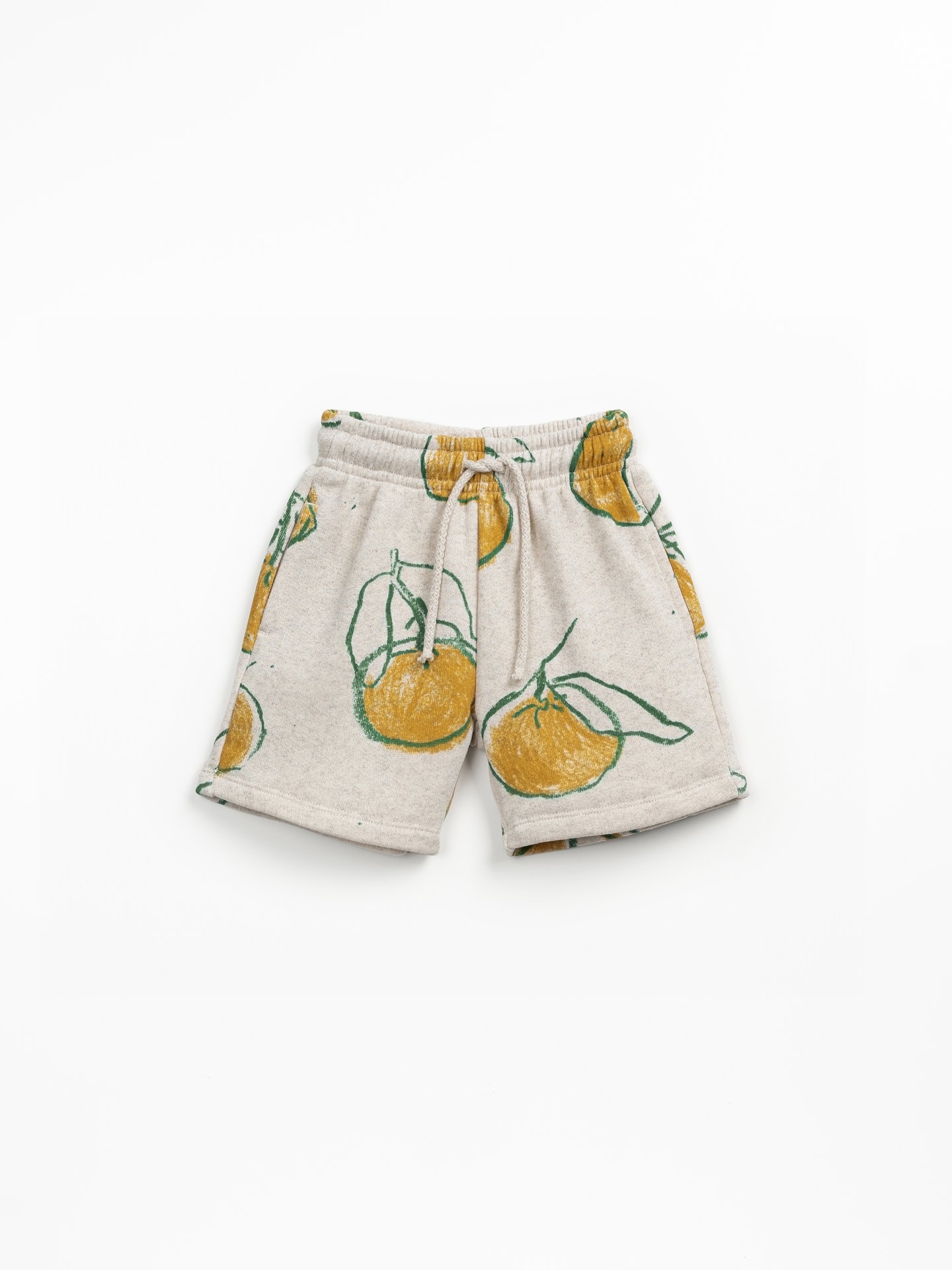 Short en mélange de coton et fibres recyclées