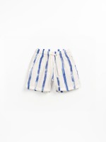Organic cotton shorts with print