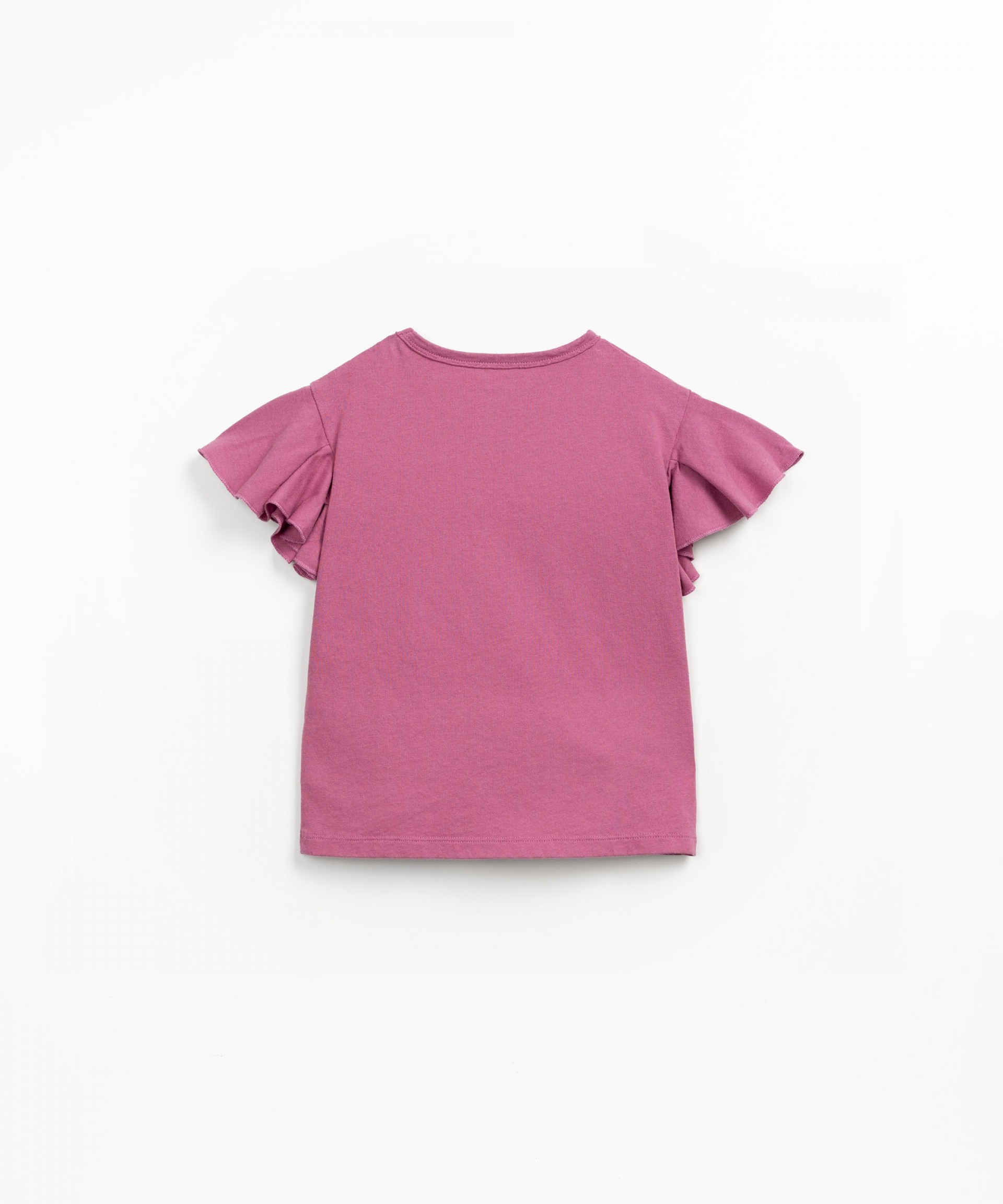 T-shirt with a blend of organic cotton and recycled cotton
