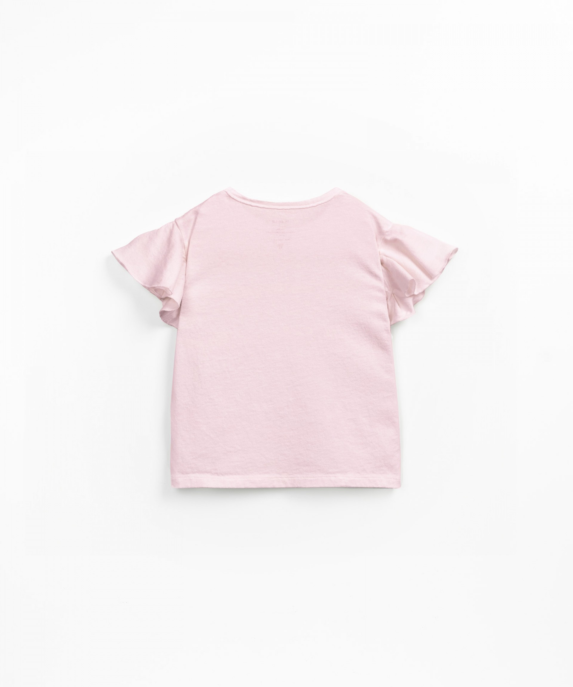 Camiseta en mezcla de algodn orgnico y algodn reciclado