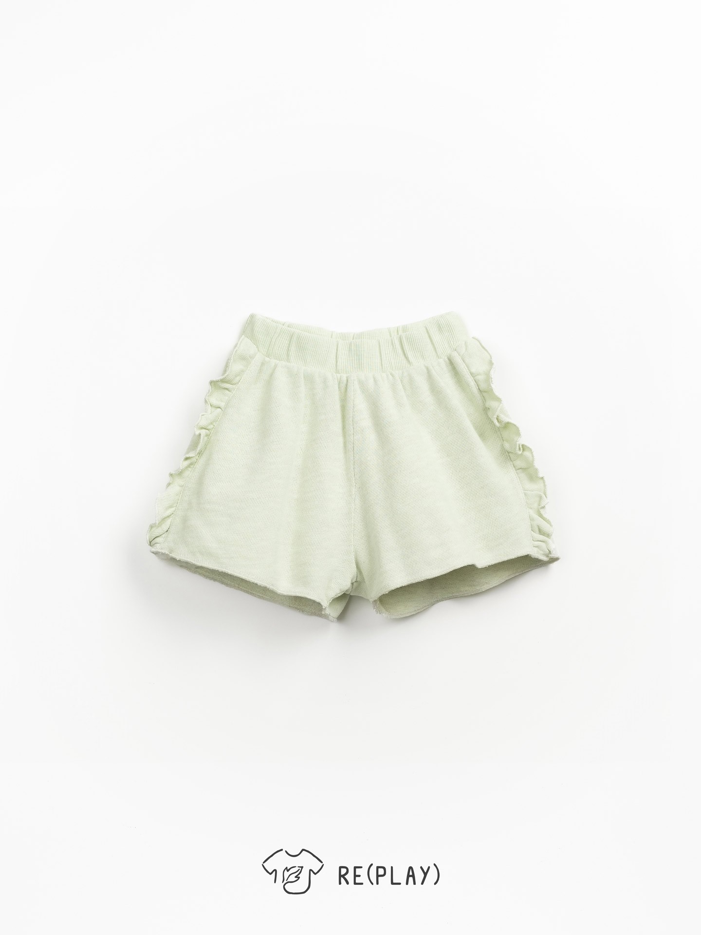 Pantaloncini con filo riciclato Re(Play)