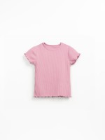 Ribbed jersey t-shirt