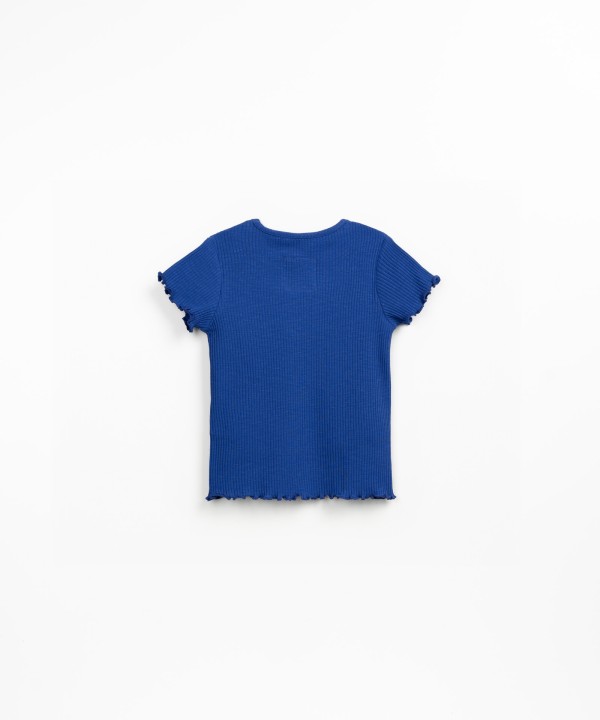 Ribbed jersey t-shirt