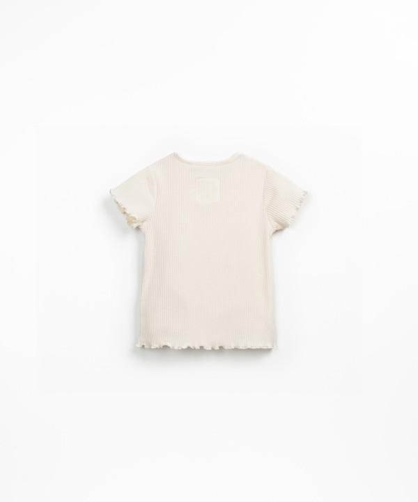 Ribbed jersey t-shirt