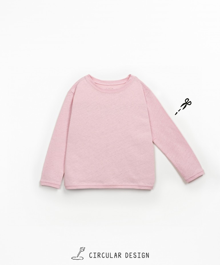 T-shirt in misto fibre naturali