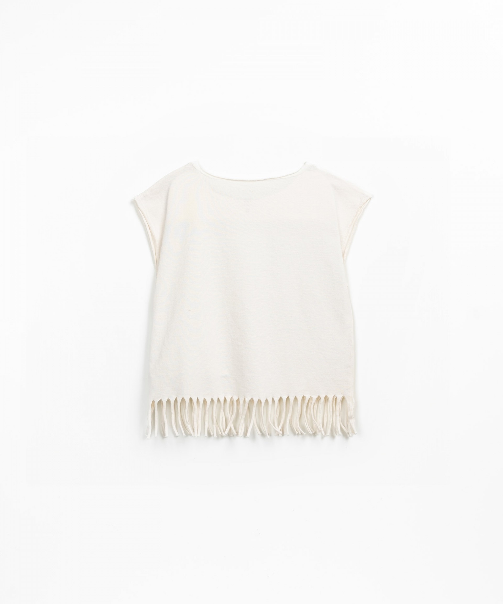 UV-resistant t-shirt in organic cotton and recycled cotton
