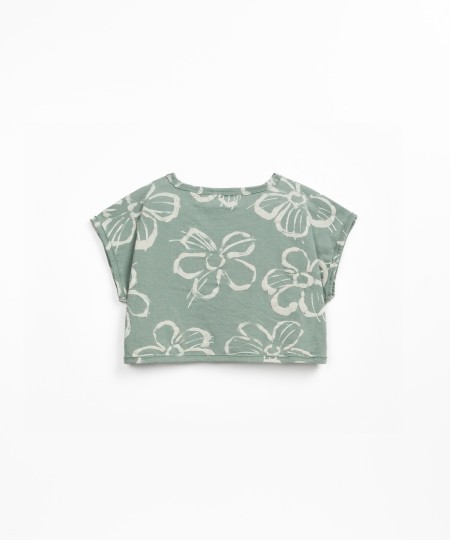 T-shirt à encolure large