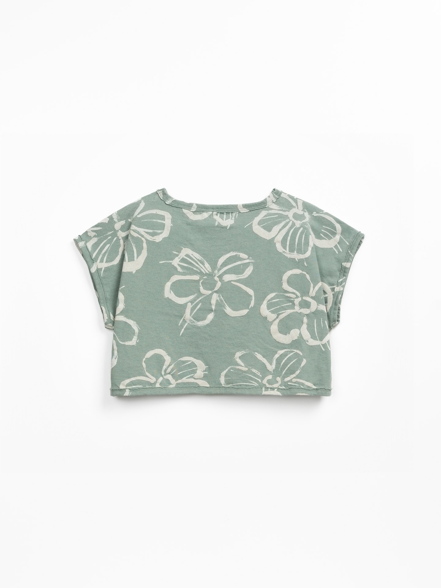 T-shirt con scollo ampio