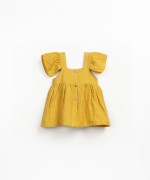 Tunic with back opening