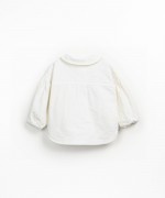Twill jacket with pockets