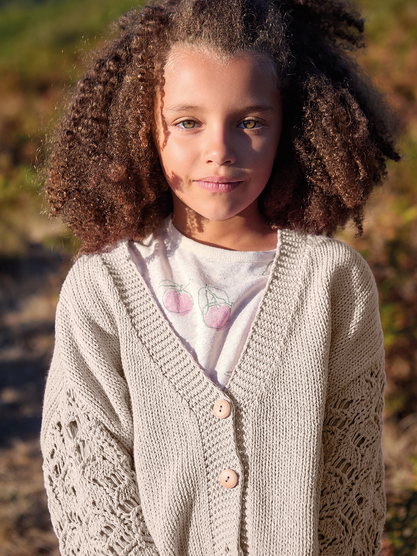 Casaco de malha tricot