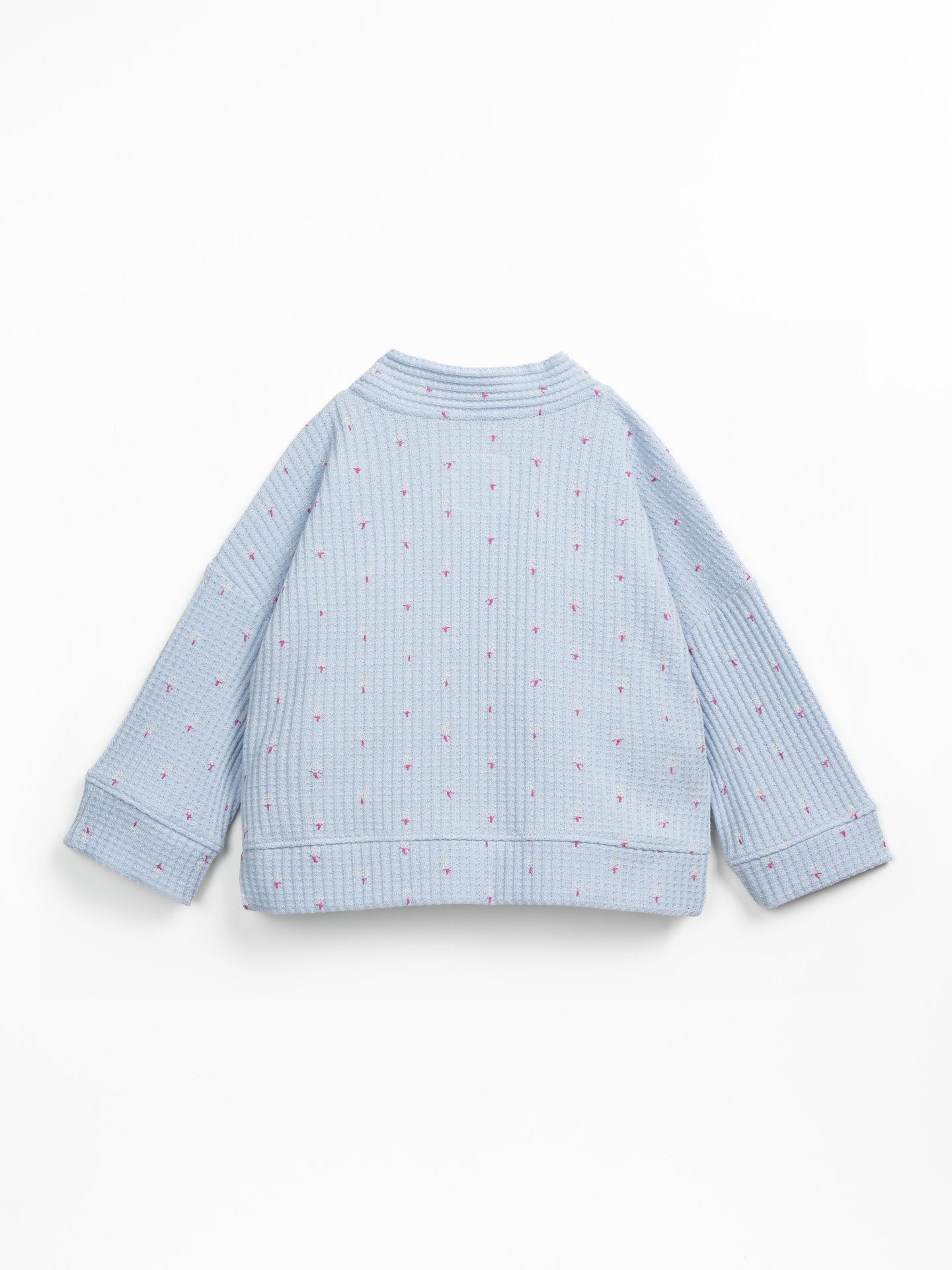 Chaqueta de punto texturizada