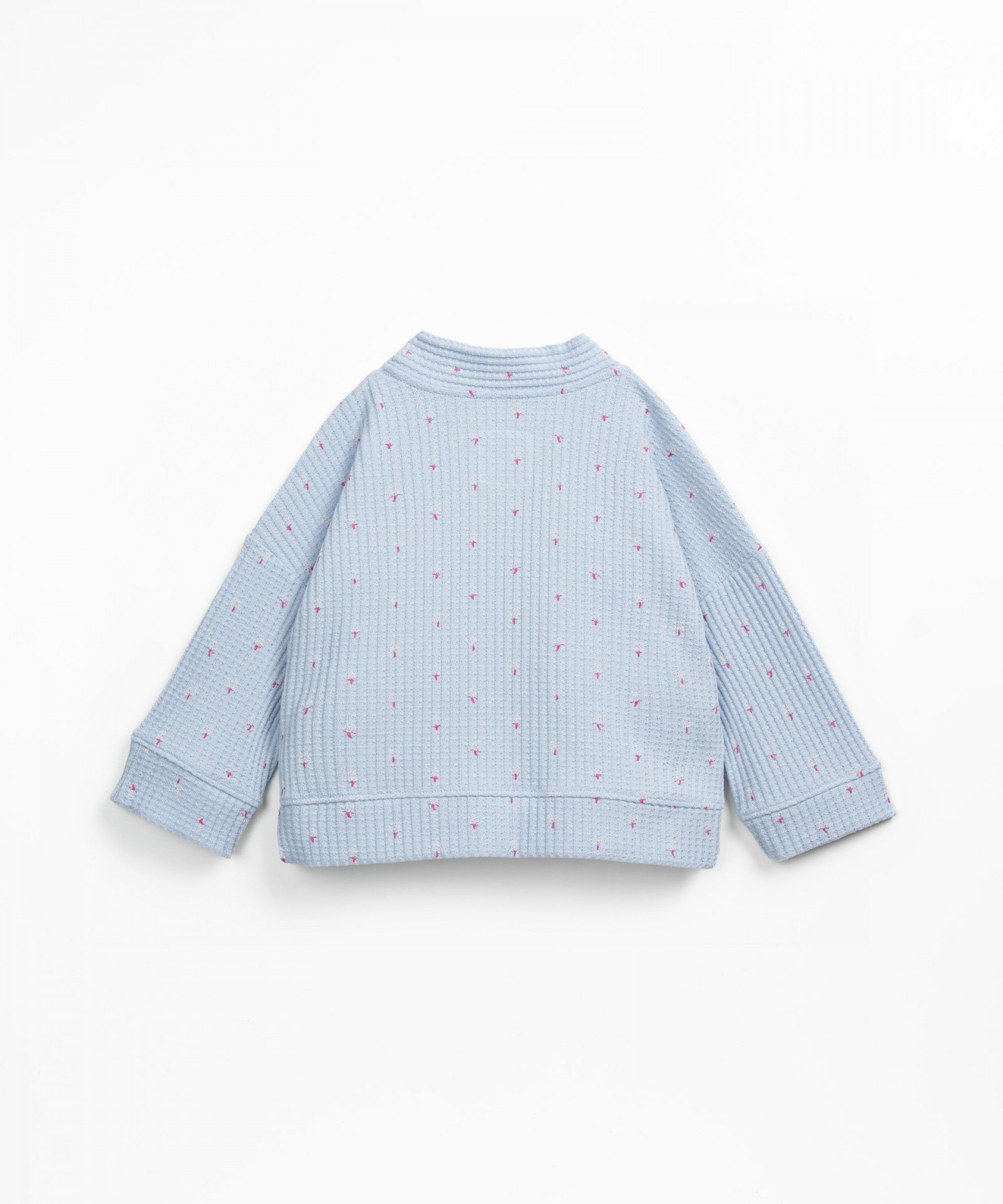 Chaqueta de punto con estampado de alcachofas