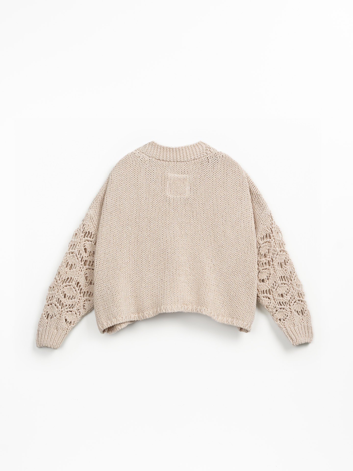 Casaco de malha tricot