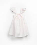 Dress with open back