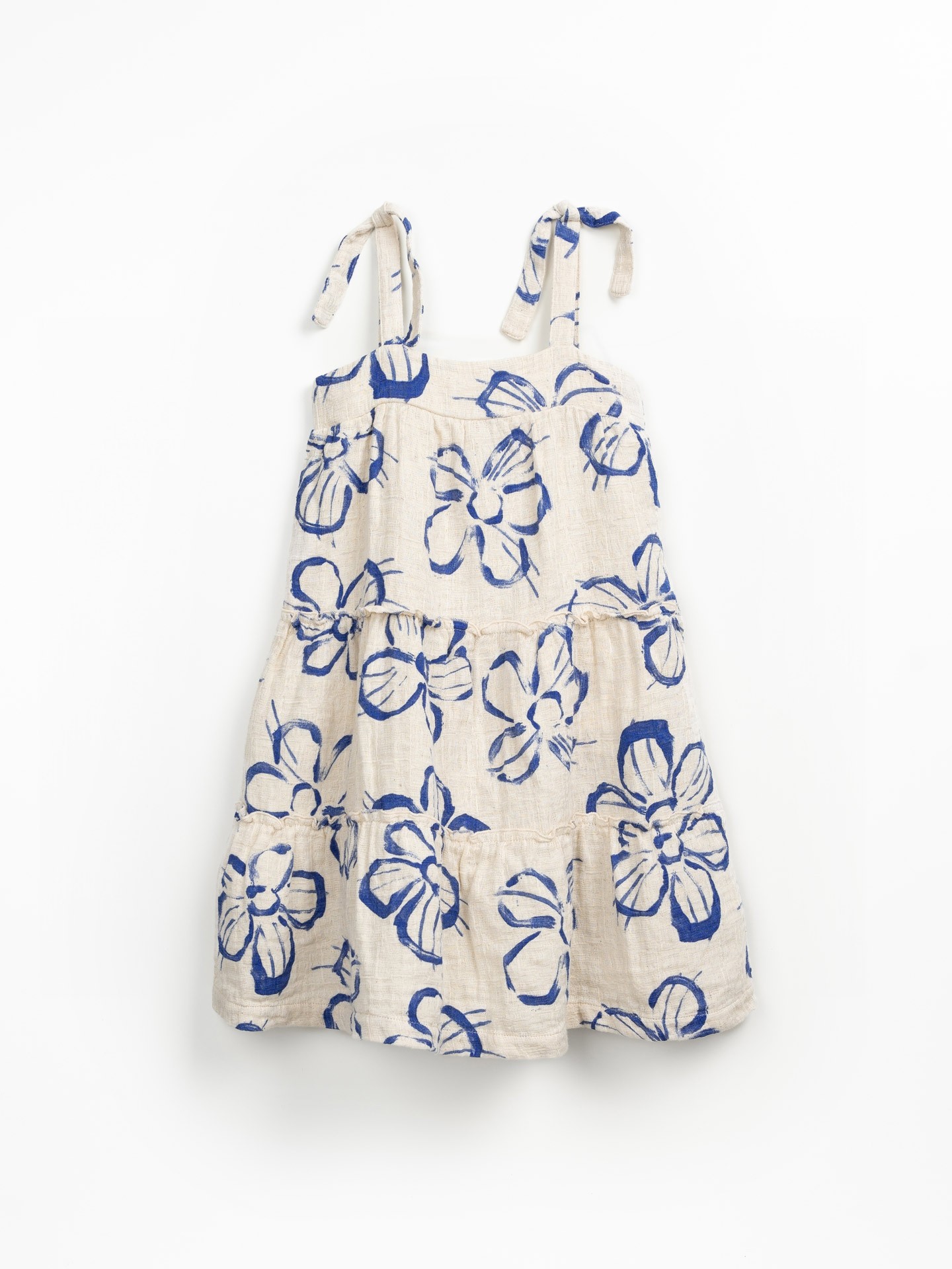 Abito in tessuto con stampa floreale