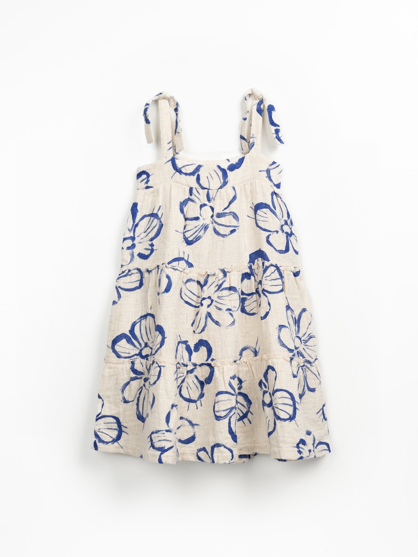 Abito in tessuto con stampa floreale