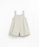 Plush knit jumpsuit
