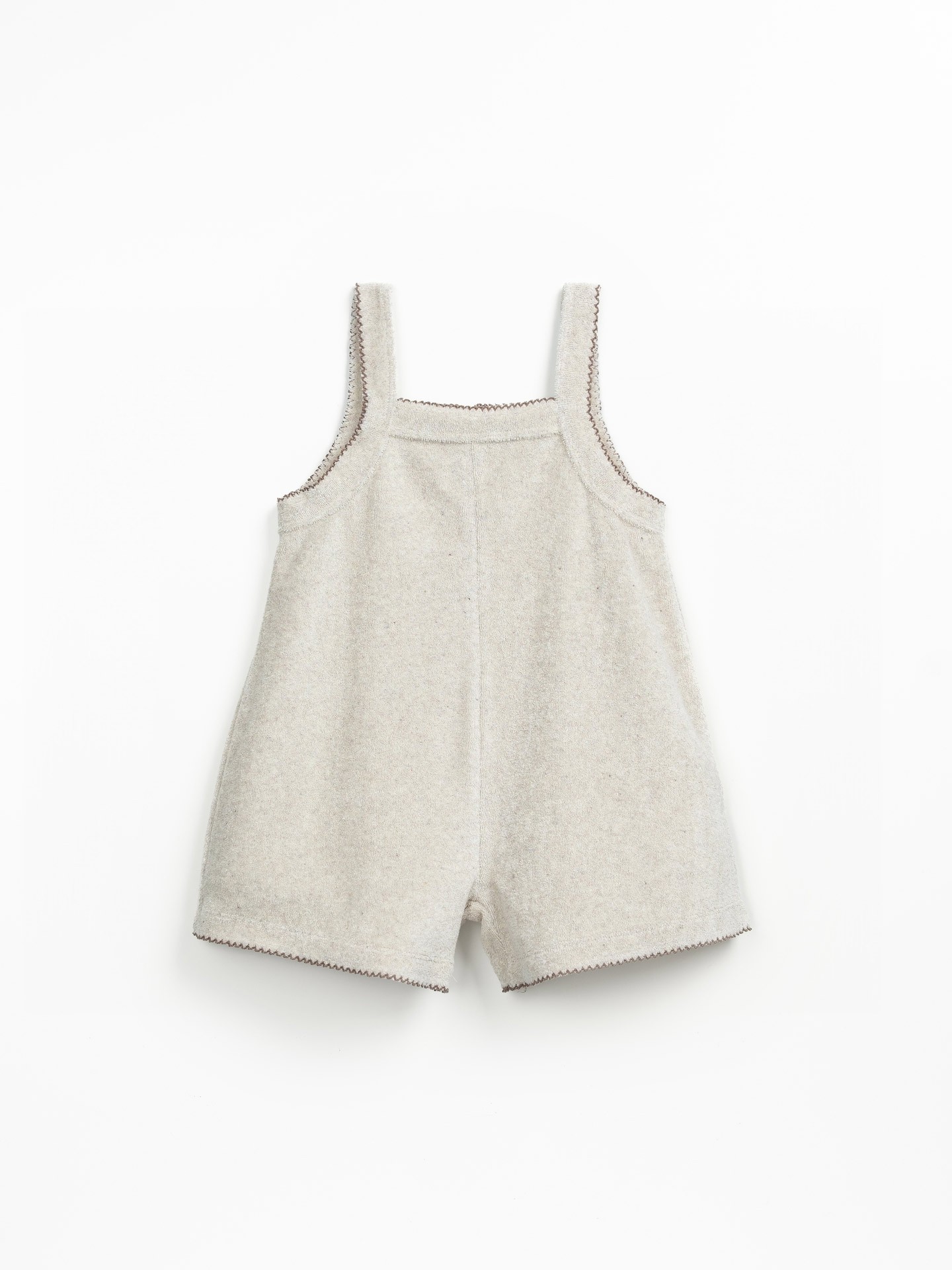 Mono de punto con pierna ancha