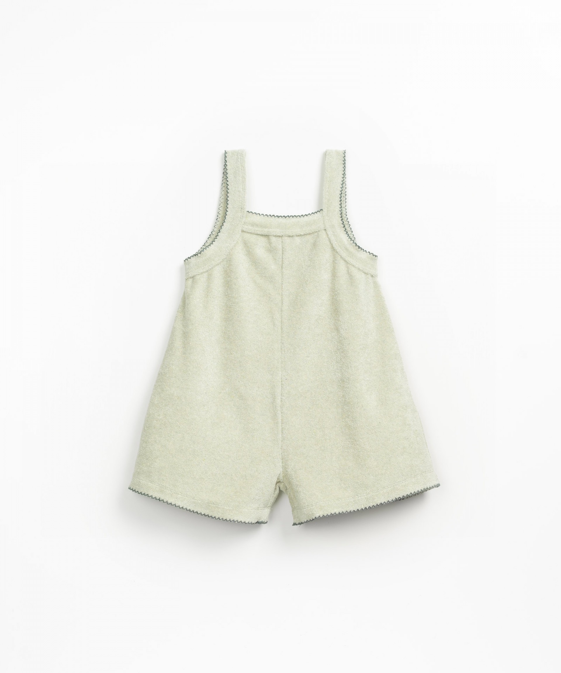 Plush knit jumpsuit