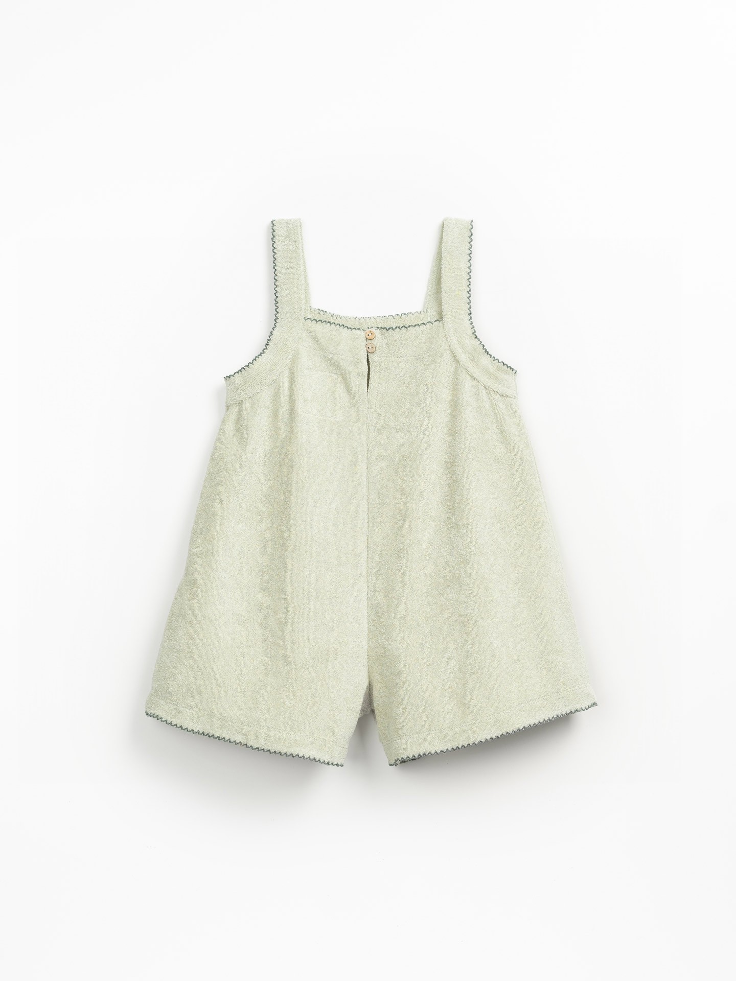 Mono de punto con pierna ancha