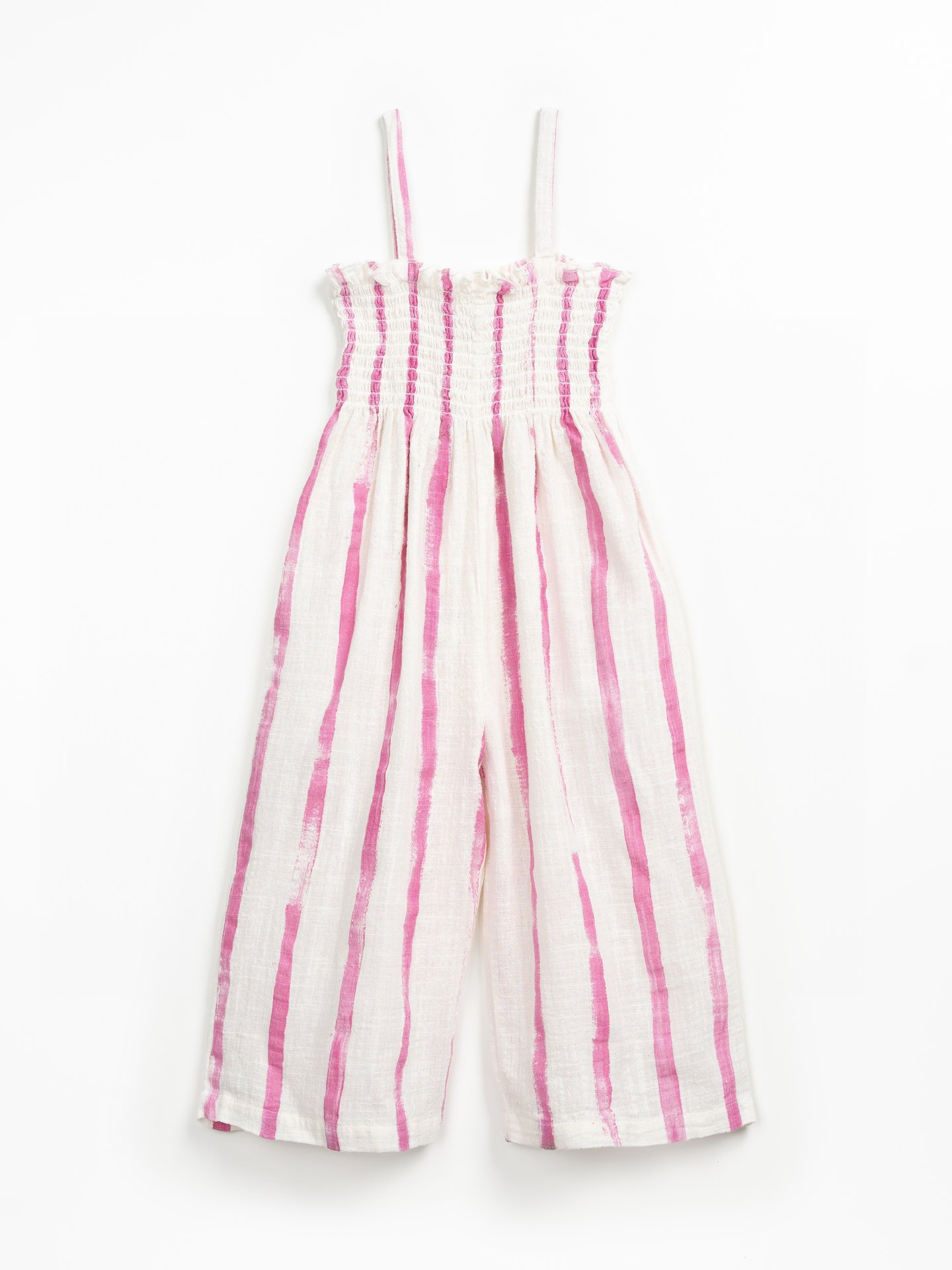 Mono largo con estampado de rayas