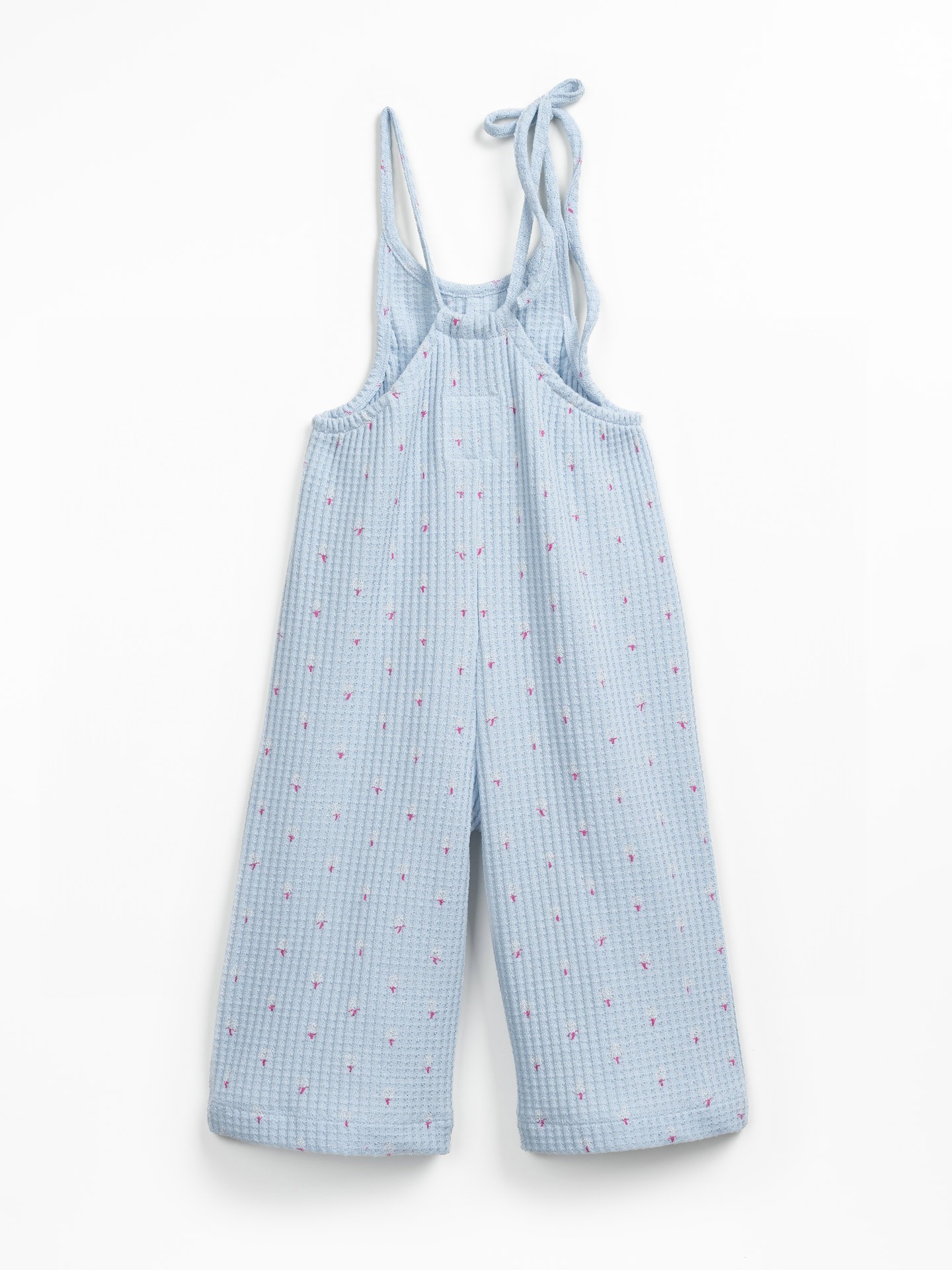 Mono de punto texturizado con estampado