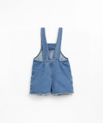 Organic cotton denim jumpsuit