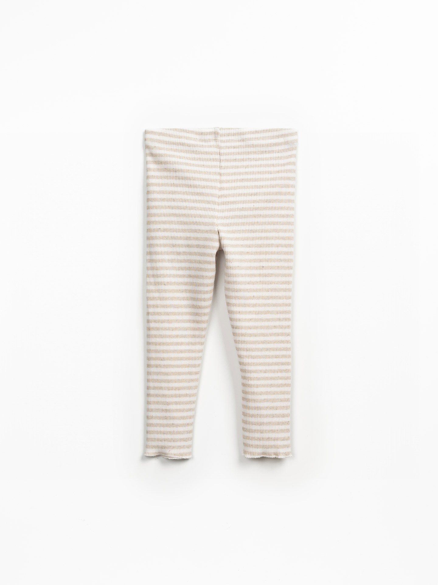 Leggings em mistura de fibras recicladas e fibras naturais