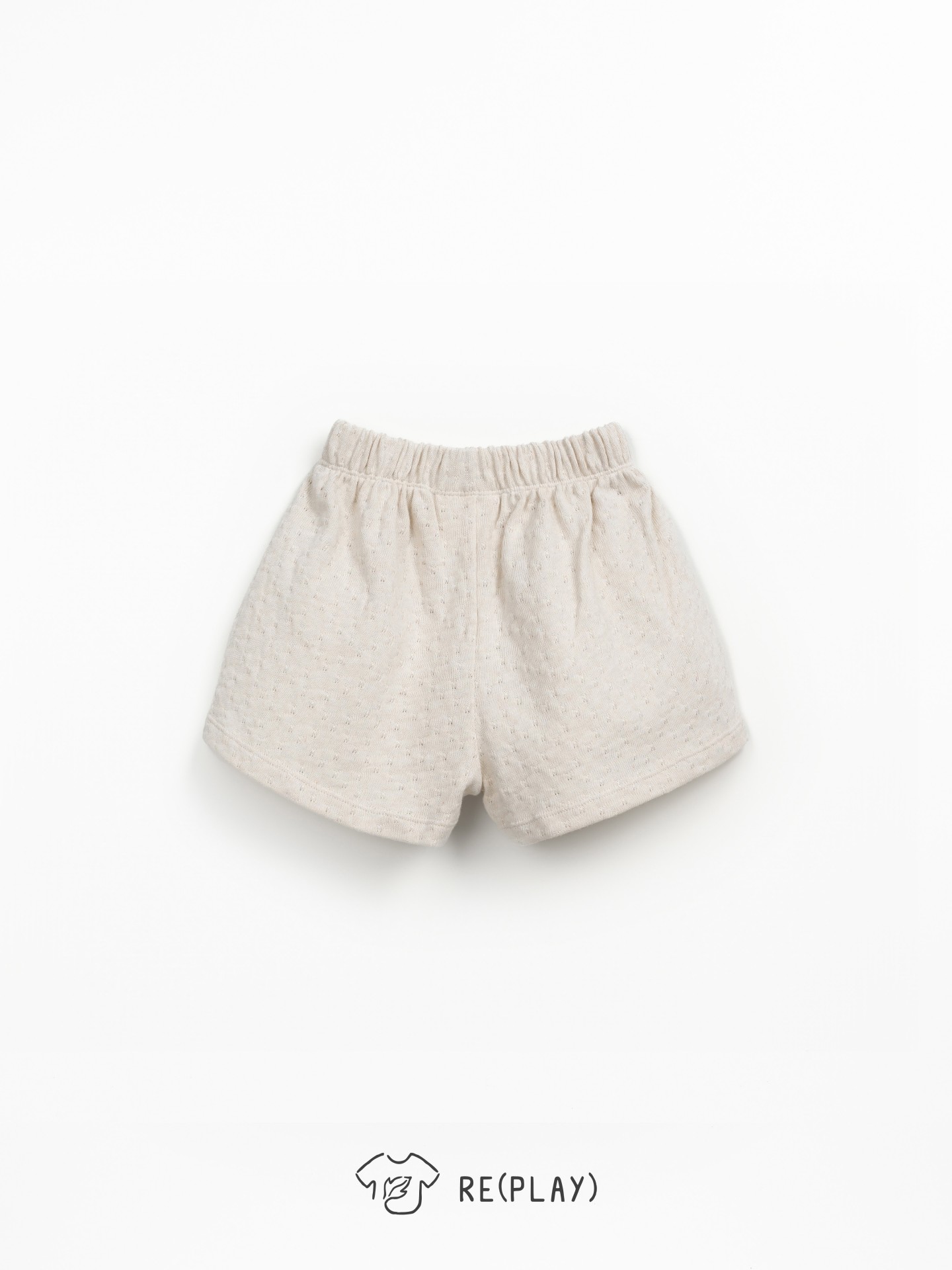 Pantalones cortos de punto texturizado con hilo Re(Play)