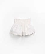 Shorts with elastic waistband