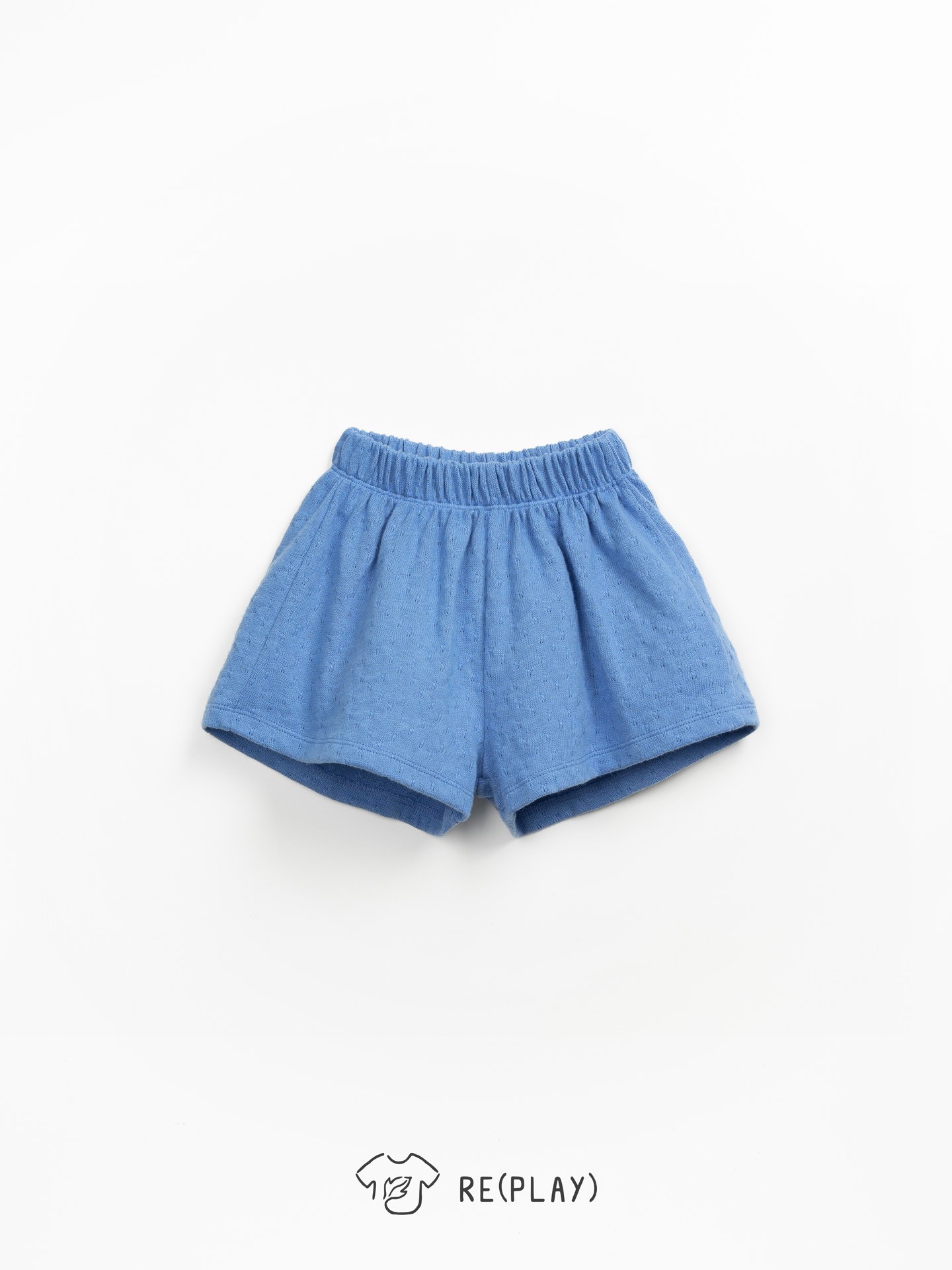 Pantalones cortos de punto texturizado con hilo Re(Play)