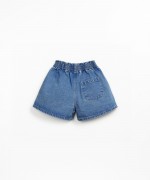 Pantalones cortos vaqueros de algodn orgnico