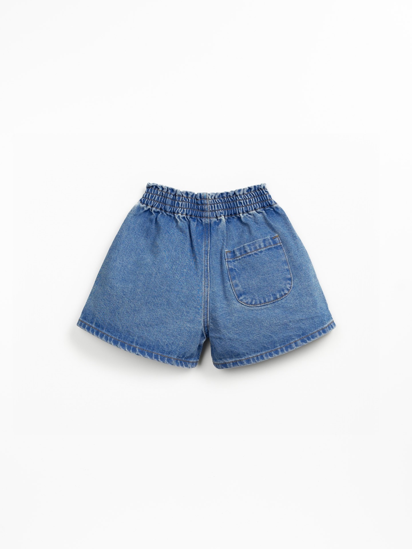 Pantalones cortos vaqueros de algodón orgánico con bolsillos