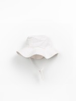 Chapeau en tissu de lin et coton biologique