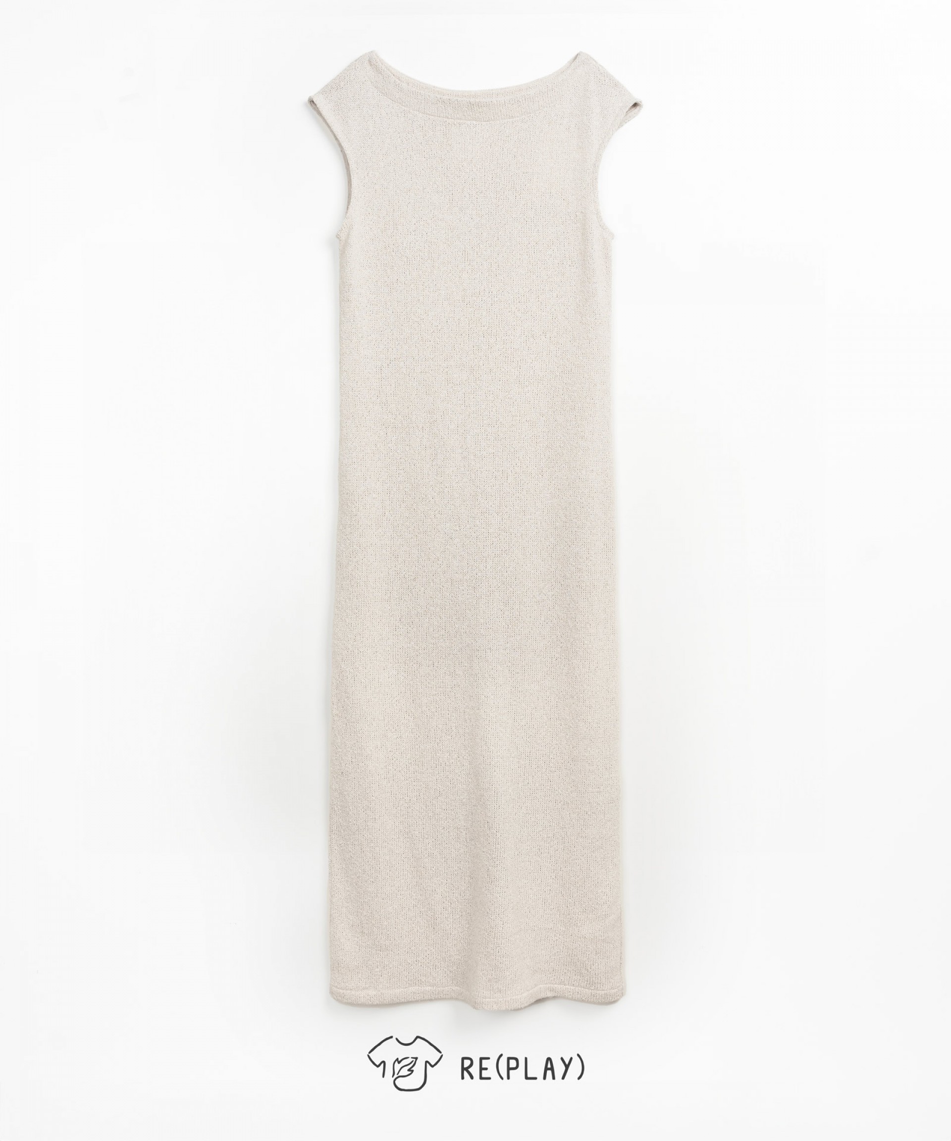 Jersey dress with Re(Play) thread
