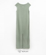 Knit dress with Re(Play) yarn