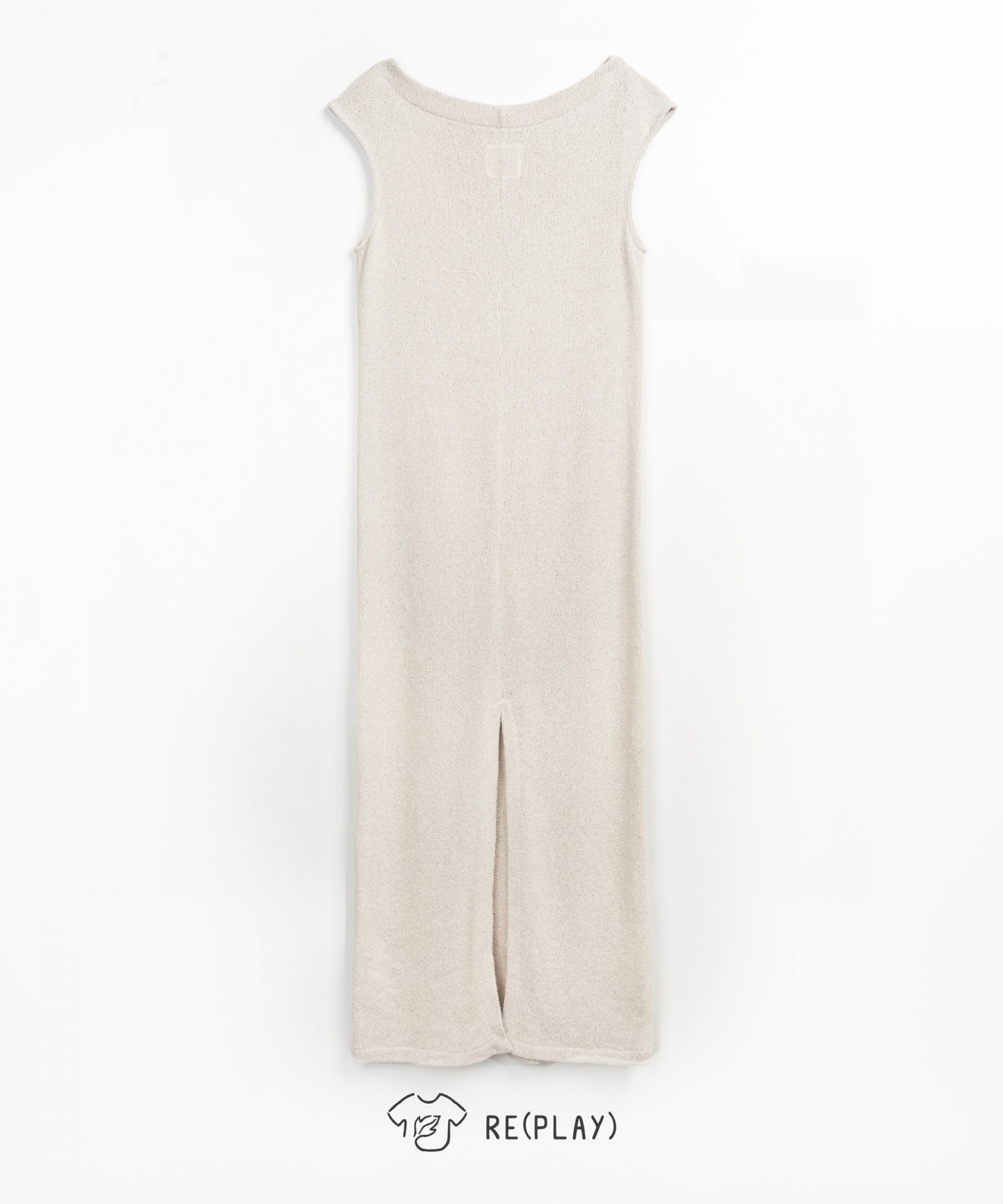 Jersey dress with Re(Play) thread