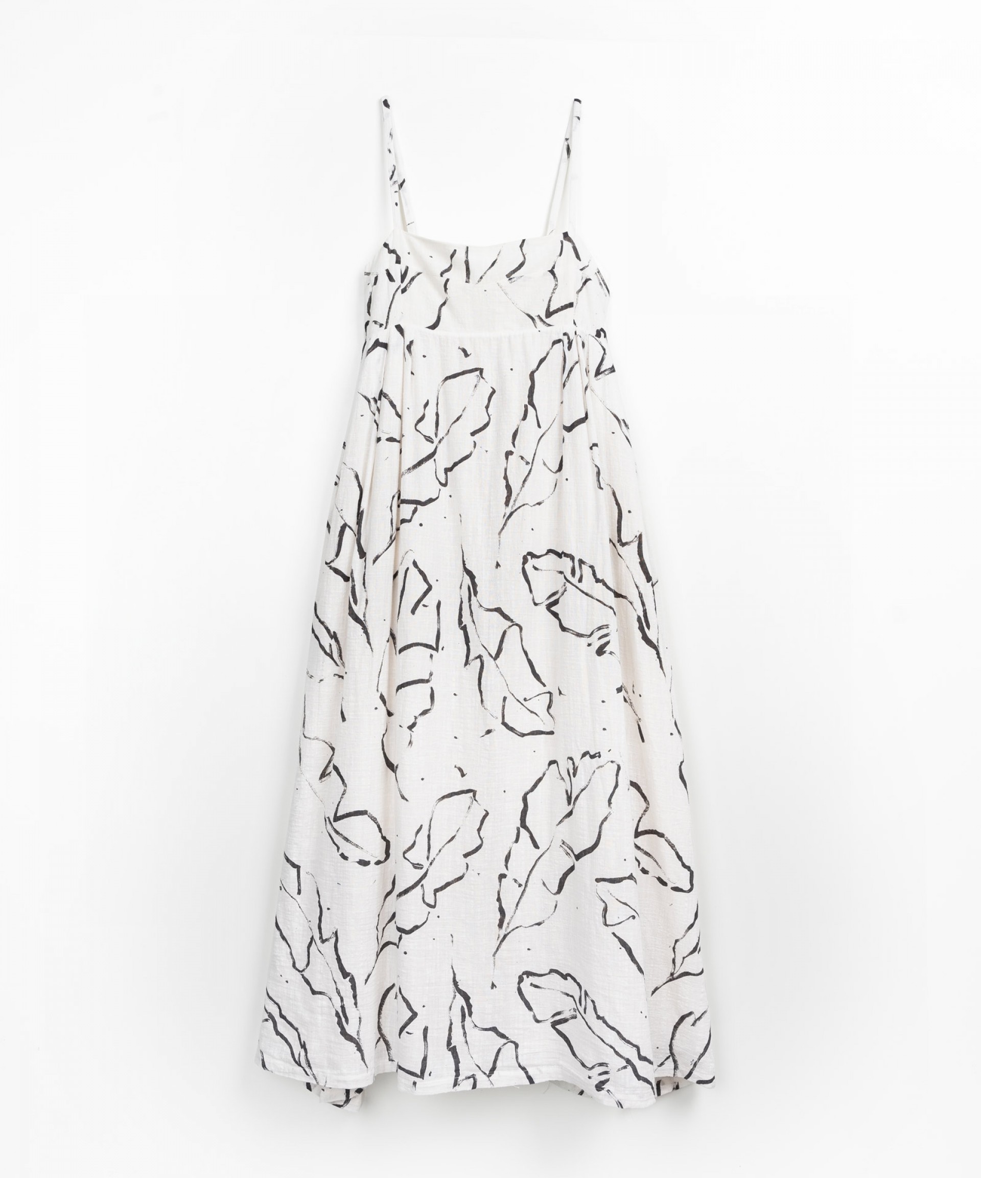 Dress made of organic cotton fabric
