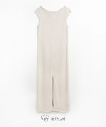 Jersey dress with Re(Play) thread