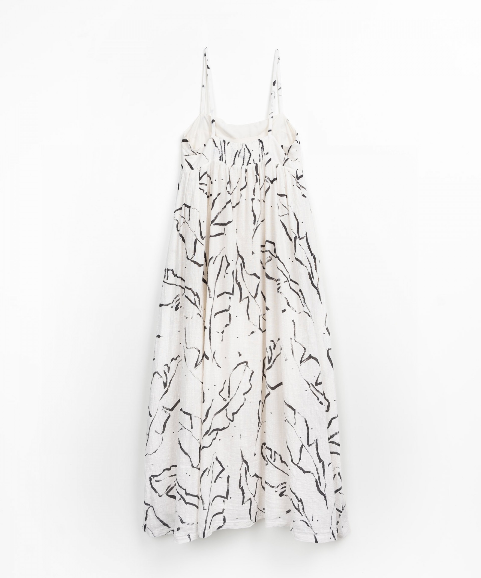 Dress made of organic cotton fabric