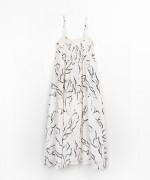 Dress made of organic cotton fabric