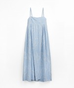Dress made of organic cotton fabric